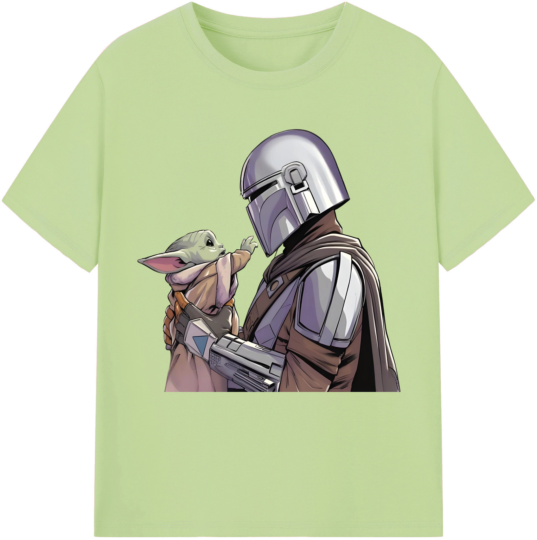 （画像用） スター・ウォーズ Star Wars 綿100％半袖Tシャツ（フロントプリント）
